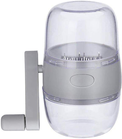 Food Chopper Nut Chopper Grinder Hand Crank For All Nuts Walnut Pecans, Kitchen MultiChopper Shredder For Making Toppings