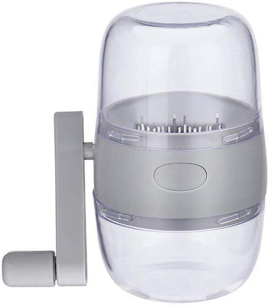 Food Chopper Nut Chopper Grinder Hand Crank For All Nuts Walnut Pecans, Kitchen MultiChopper Shredder For Making Toppings