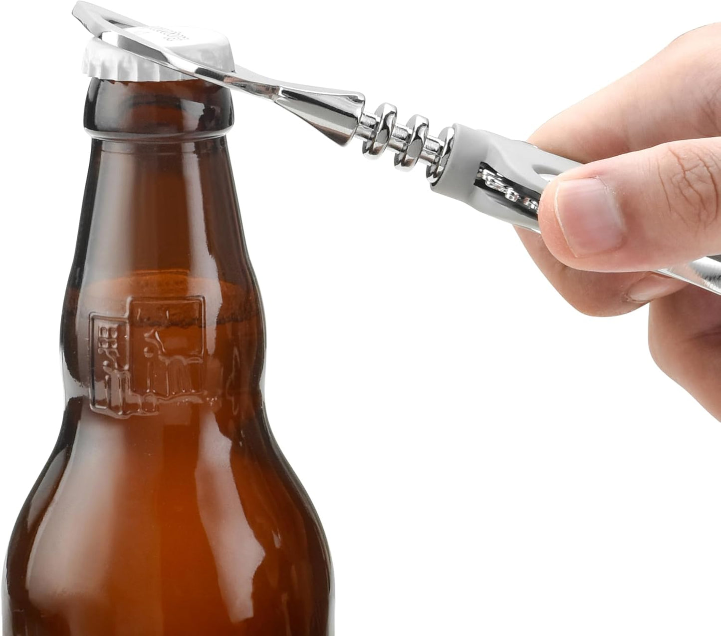 shengshi Wine Opener Zinc Alloy Premium Wing Corkscrew Wine Bottle Opener With Multifunctional Bottles Opener