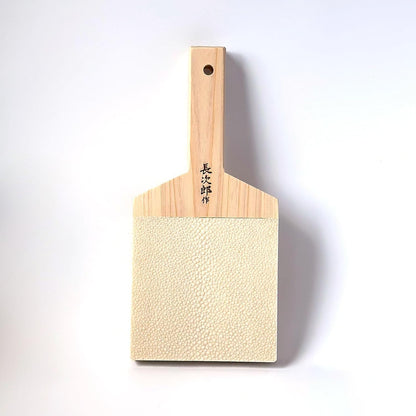 Wasabi Ginger Japanease Grater Chojiro Medium Convenient Brush Set, Gift Box