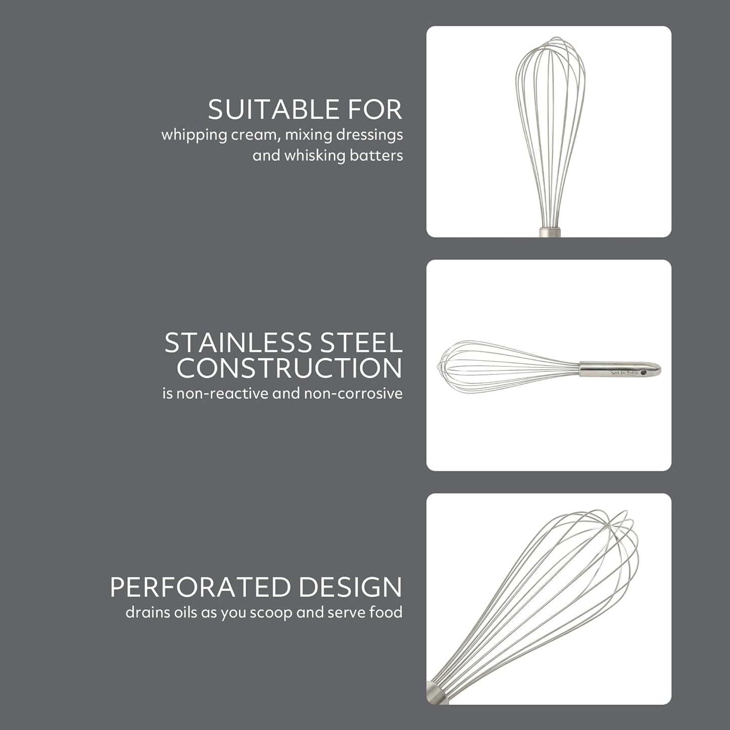 Sur La Table Kitchen Essential Steelhaus Stainless Steel Skimmer