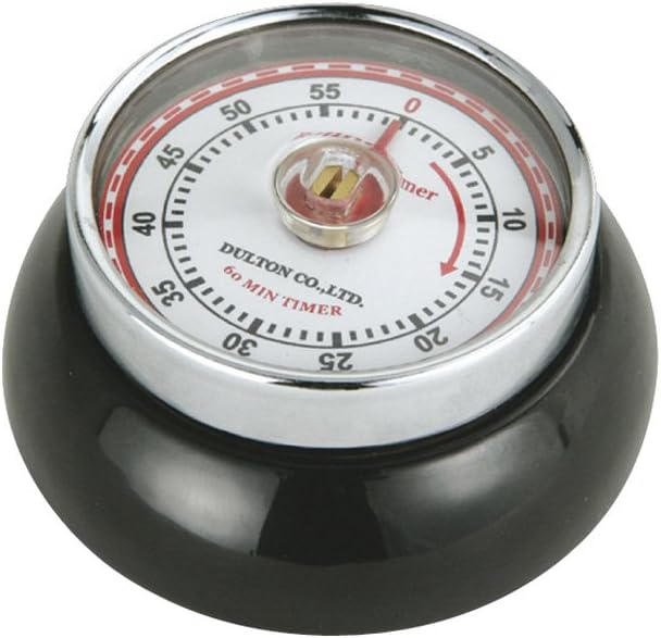 Zassenhaus Magnetic Retro 60 Minute Kitchen Timer, 2.75-Inch, Teal