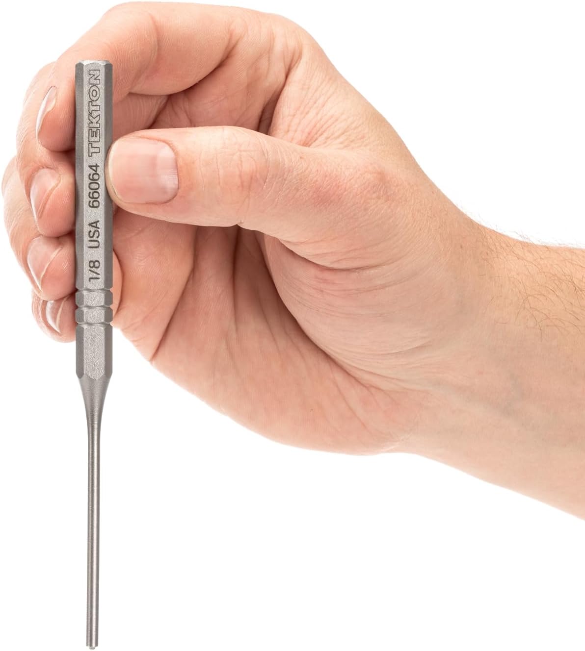 TEKTON 1/8 Inch Roll Pin Punch | 66064 | Made in USA