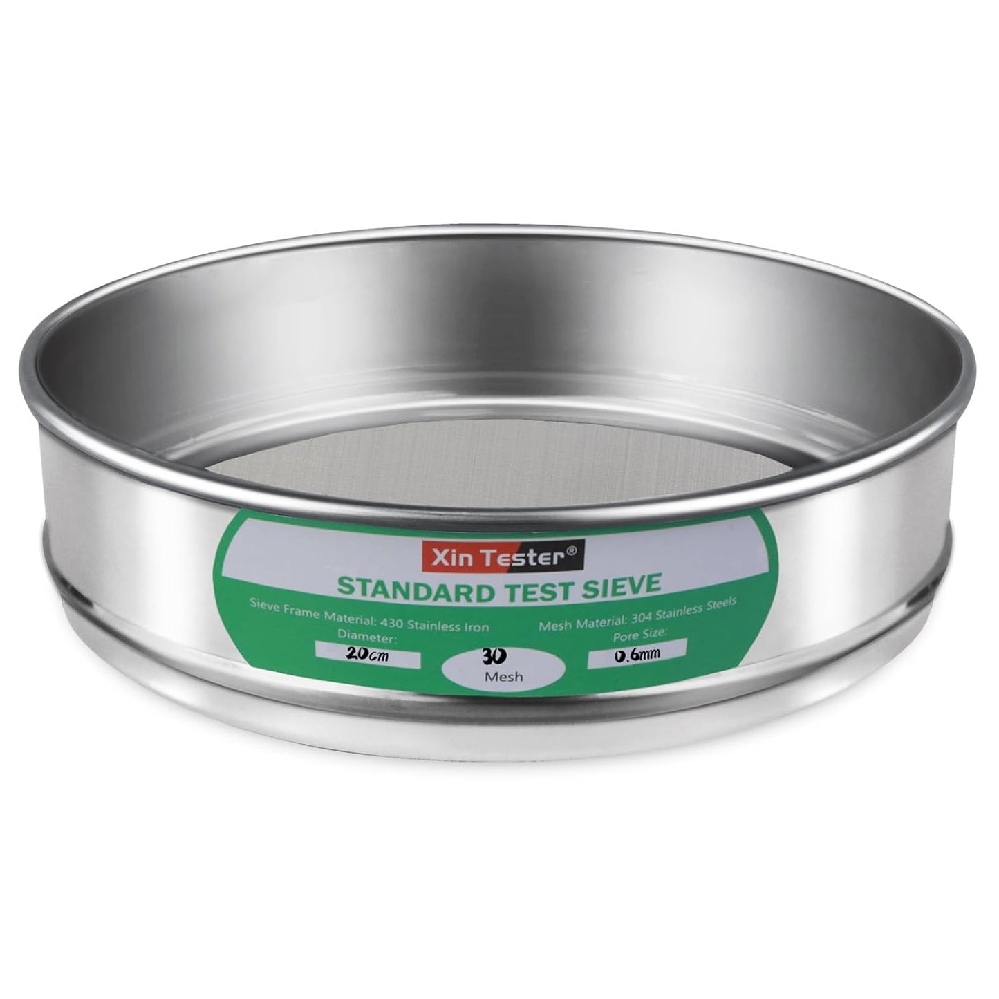 Xin Tester 325 mesh Standard Mesh Lab Sieves Laboratory Sample Test Analysis Sieve Dia 7.88 Inches