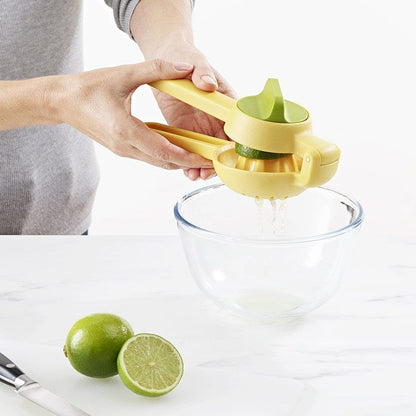 Joseph Joseph 20171 JuiceMax Dual-action Citrus Press, Yellow