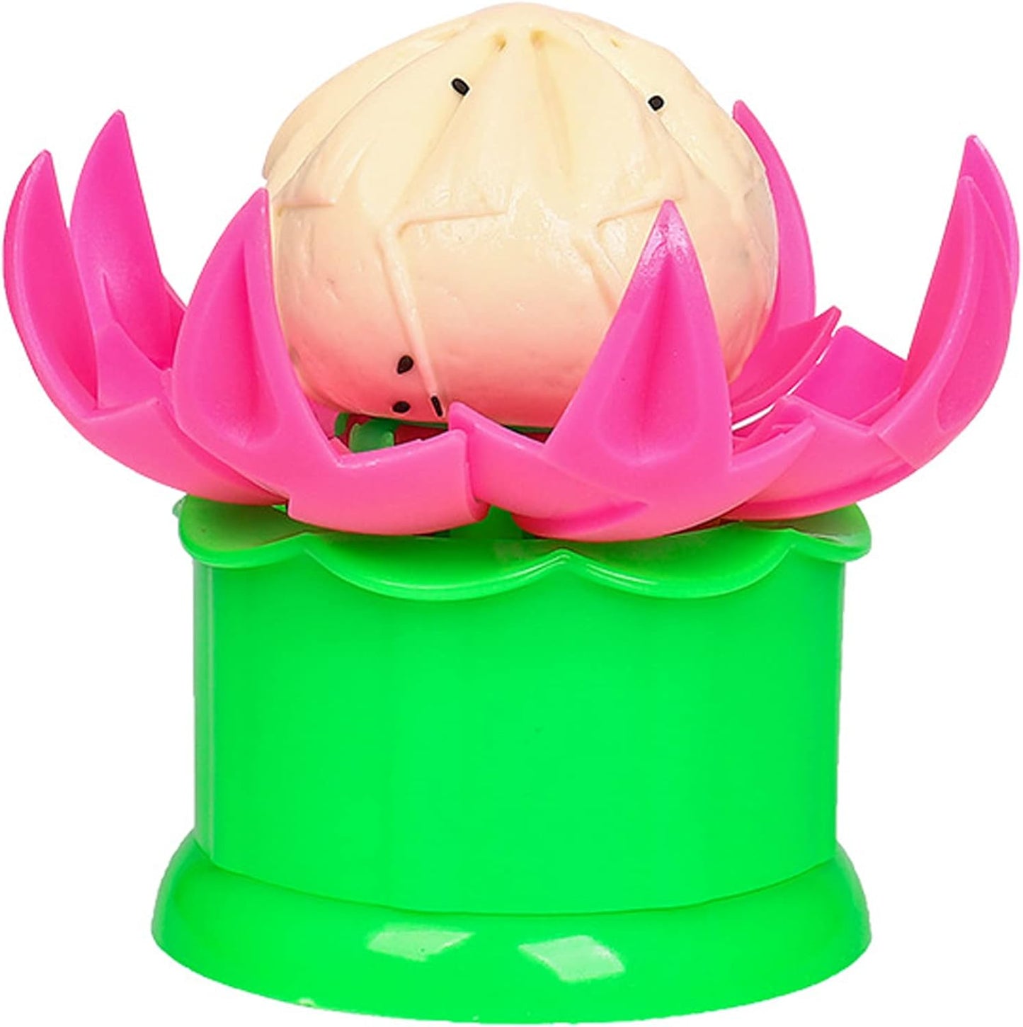 Large 2.36" Baozi Maker, Plastic Baozi Dumpling Molds, Bun Making Mould DIY Pastry Pie Steamed Stuffed Bun Tool, Bao Bun Moulds, Meat Bun Press Making -for Chinese Baozi, Steamed Bun - Pink