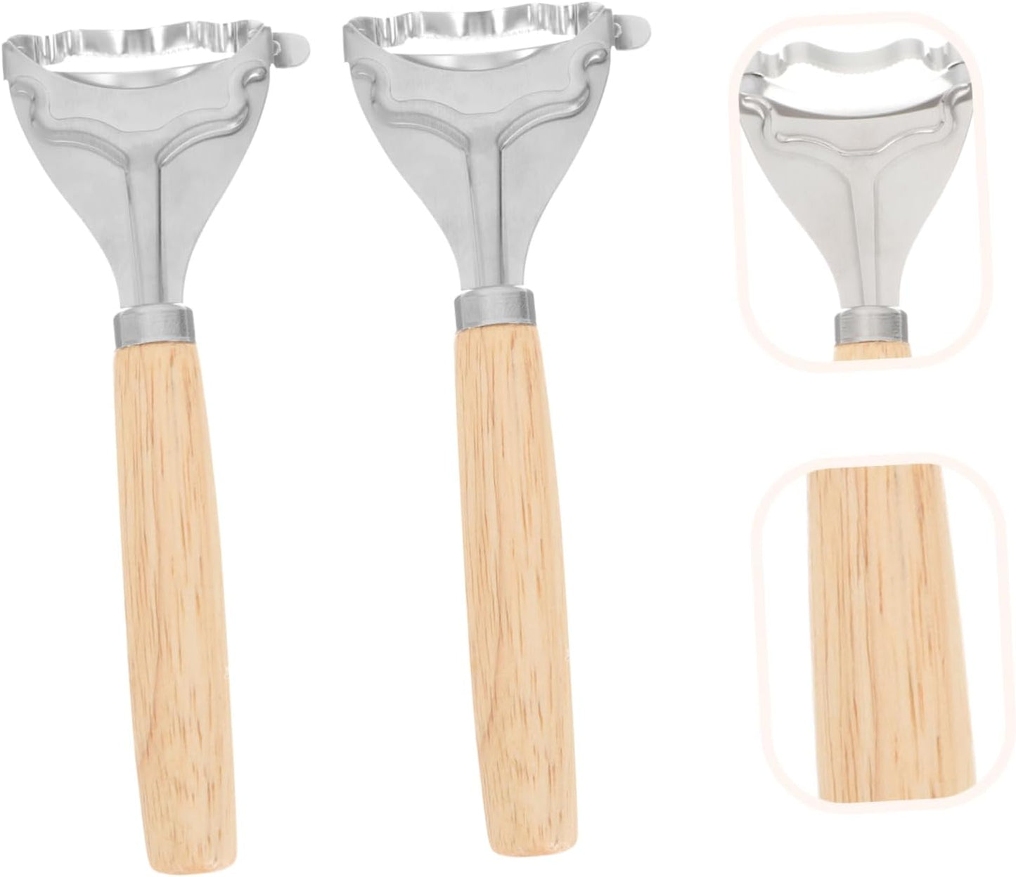 Mikinona 2pcs Corn Peeler Tool Corn Cob Stripper for Thresher Restaurant Stripping Tool