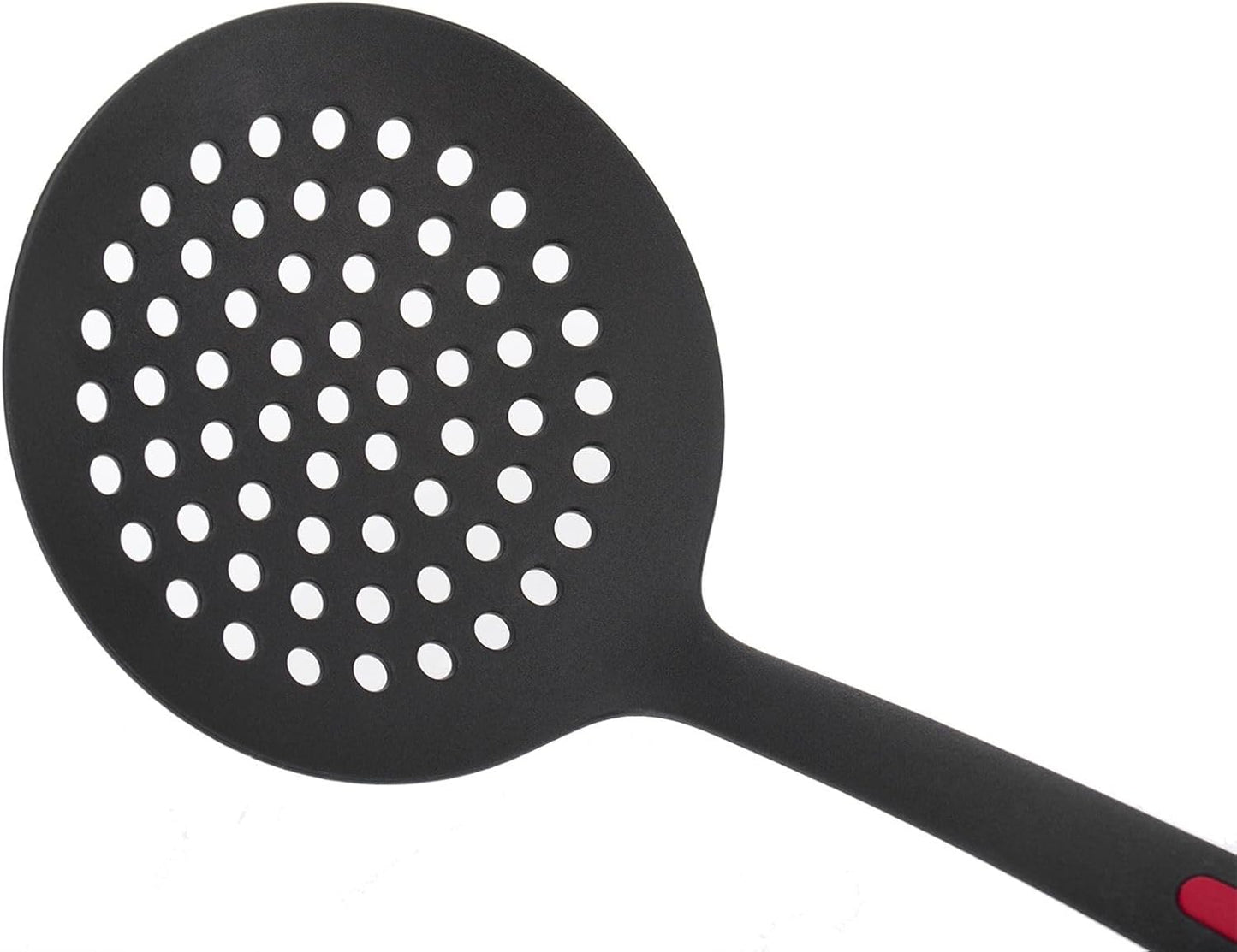 Westmark Germany Non-Stick Thermoplastic Skimmer, 12.7-inch (Red/Black)
