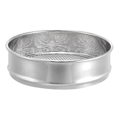 PATIKIL 35 Mesh Lab Sieve, 8" Diameter Test Sieve 304 Stainless Steel Wire Cloth (0.5mm) for Industrial Laboratory