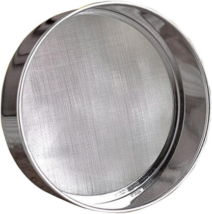 LOVEDAY 6 Inch Stainless Steel Round Flour Sieve with 40 Mesh (18/8 Steel)
