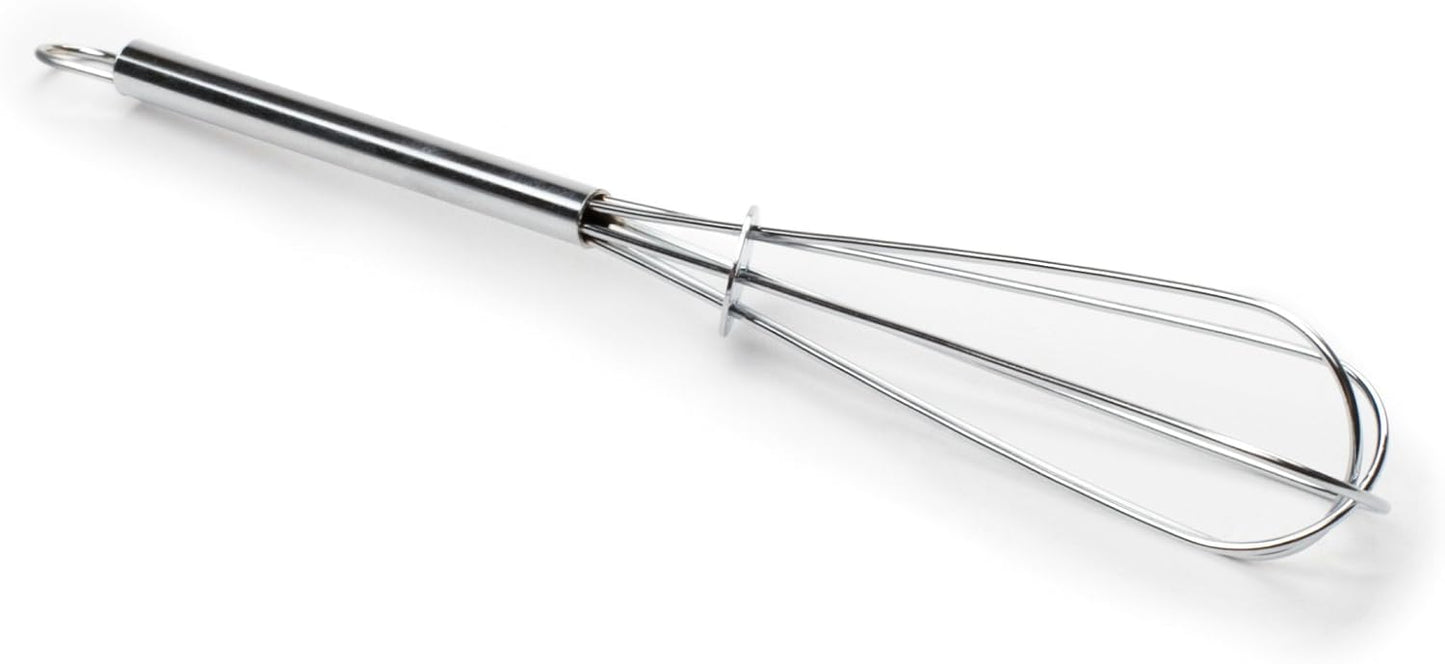 Fox Run Mini Whisks, Chrome Plated, Set of 4, Metallic, 8 x 2 x 1.75 inches