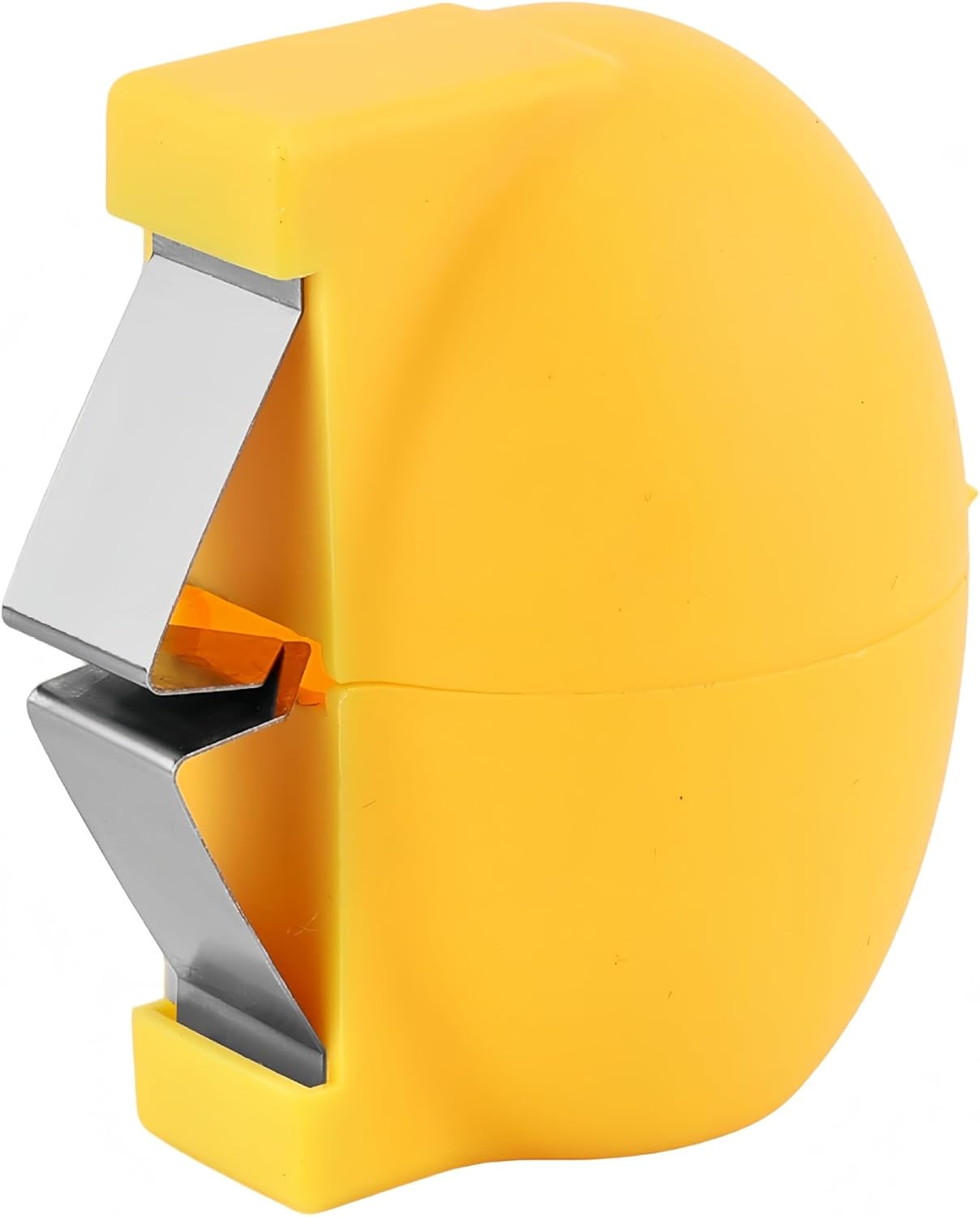 Stainless Steel Egg Opener, Cracker, Separator and Slicer Tool, 3 Piece Set, Pink, Orange, Yellow, for Breakfast and Baking