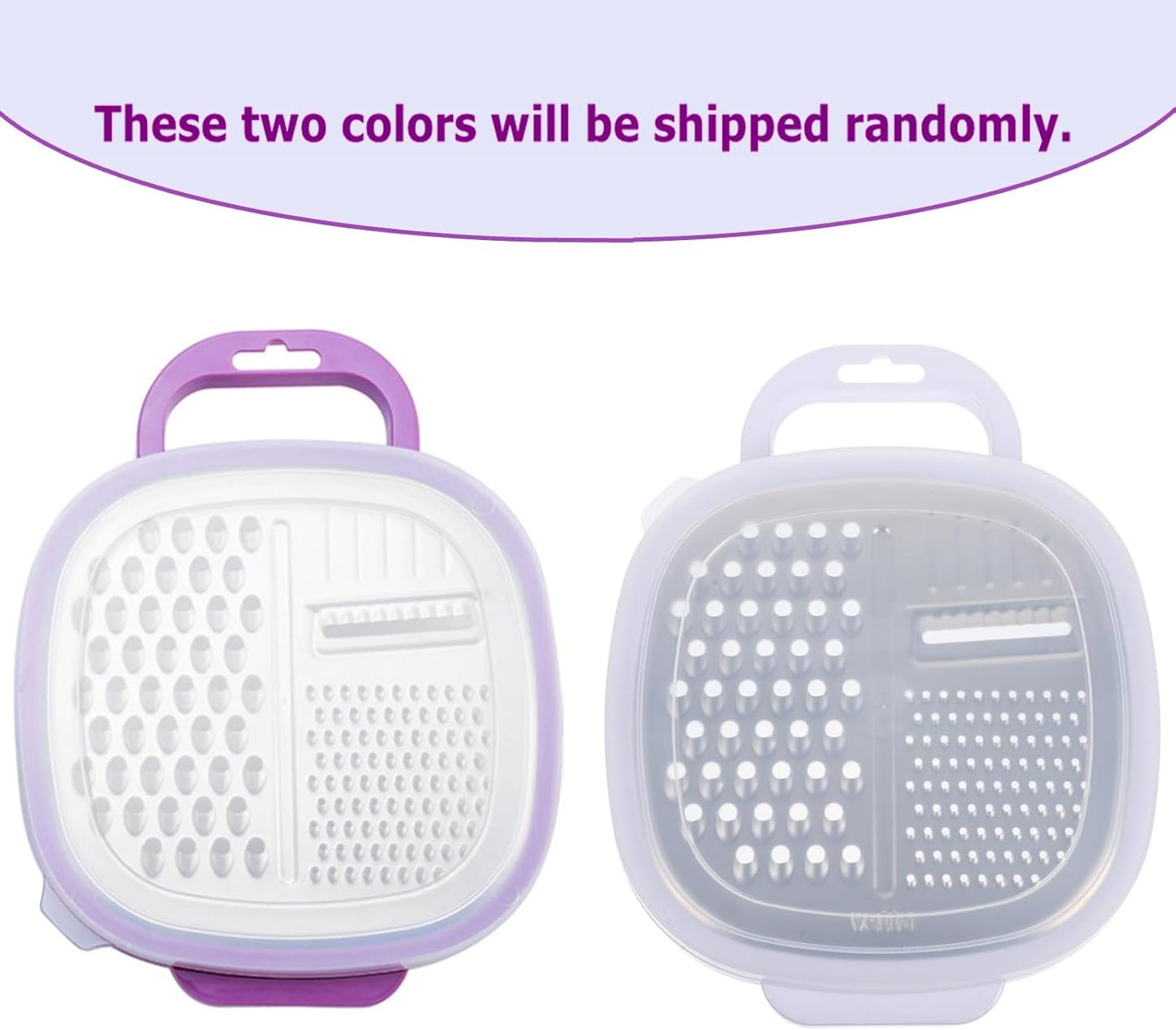 Cheese Grater with Container, Cheese Grater with Handle for Kitchen Box