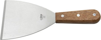 Winco Blade Scraper, 4.5-Inch by 4-Inch,Stainless Steel, Brown,Medium