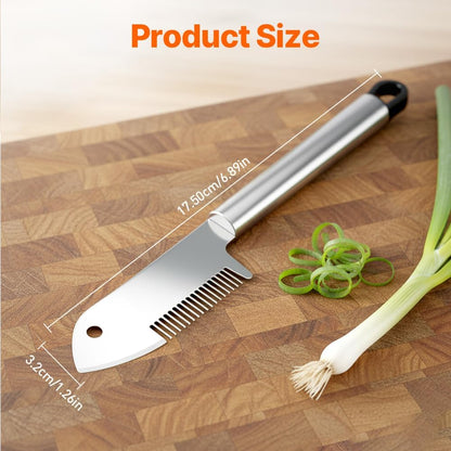 Stainless Steel Multi-purpose Julienne Peeler, Vegetable Julienne Slicer Quick & Easy Kitchen Shredder, With Comfortable Handle and Hanging Hole (2PCS)