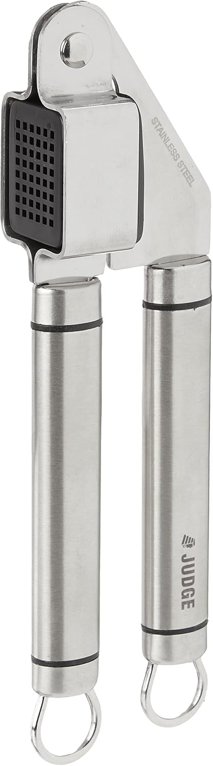 Judge Garlic Press, Stainless Steel, Silver