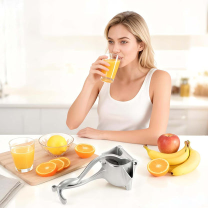 Fresh Fruit Juice Extractor, 2026 New Heavy Duty Hand Juicer Squeezer Lemon Juicer Manual Hand Press with Ergonomic Grip, Easy to Clean for Orange Citrus Lime Grapefruit Home Kitchen Tool (1)