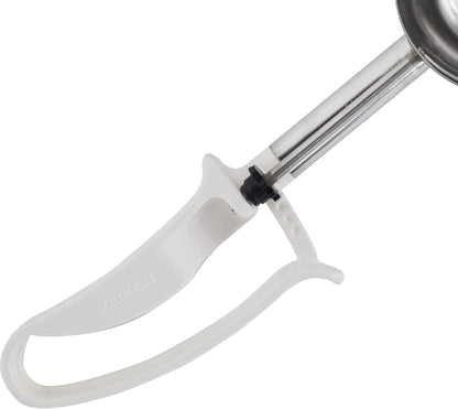Zeroll Universal Extended Length EZ Disher Food Portion Control Scoop Designed for Right or Left Hand Use Dishwasher Safe, 1 3/4-Inch, Black