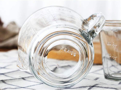 Glass Measuring Jugs | Kitchen Baking Cups | Measuring Cups | Large Measuring | Kitchen Utensil,B