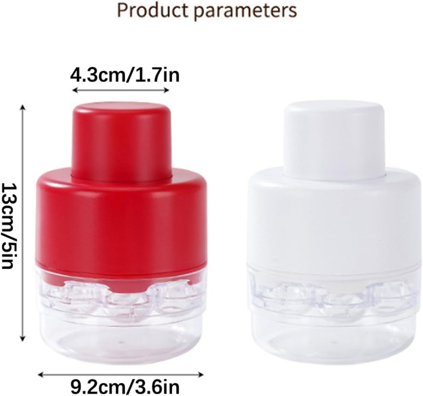 Generic Cherry Pitter Tool Pit Remover, Cherry Pitter Multiple, Cherry Stone Remover for Multiple Cherries, Remove 7 Stones One Time, Multi Cherry Seed Remover Tool (white)