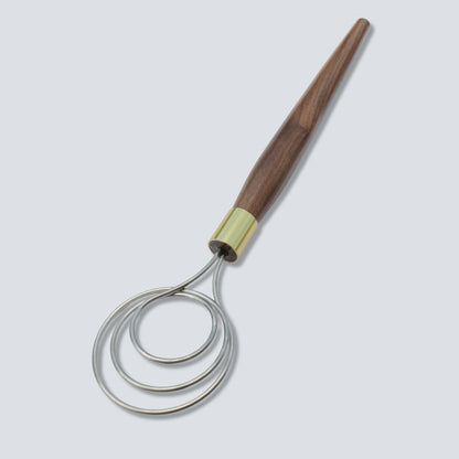 Black Walnut Dough Whisk