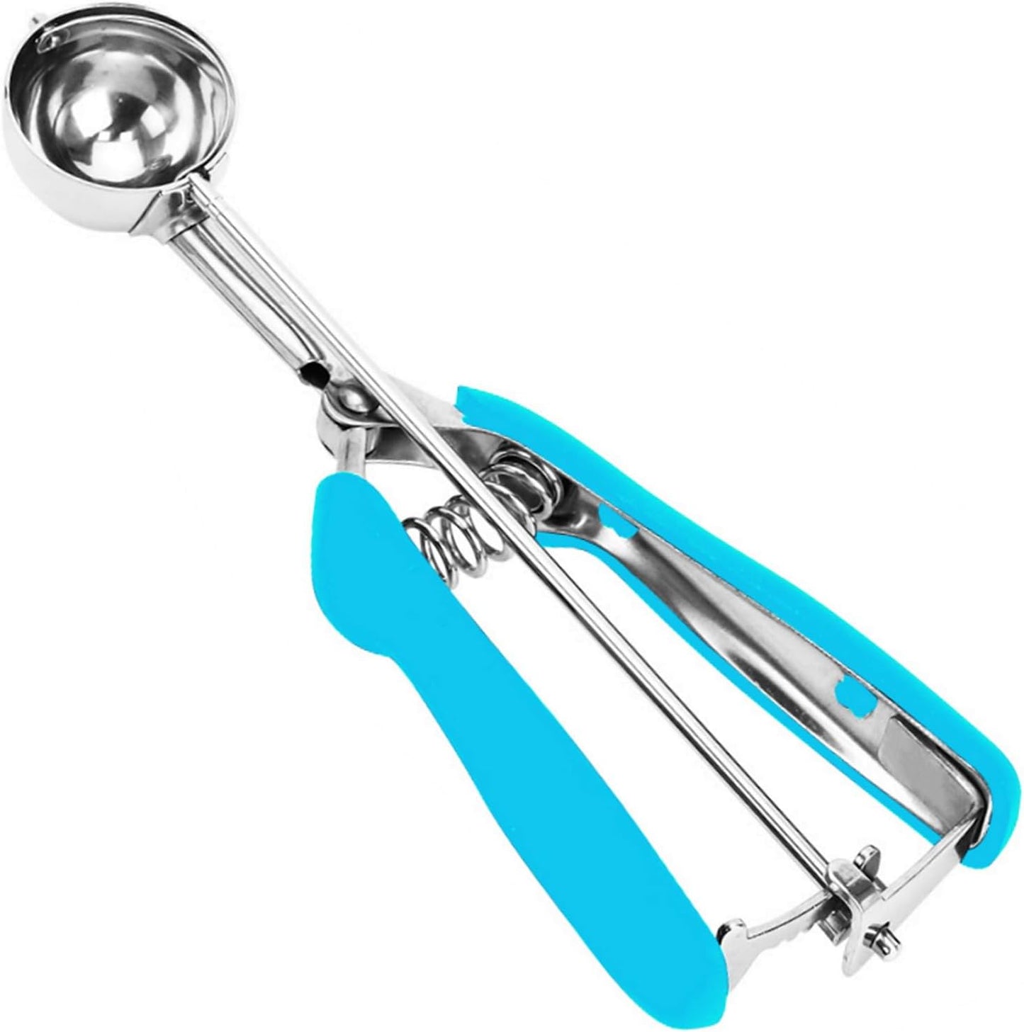 Ice Cream Scoop, 18/8 Stainless Steel Cookie Scoop, Cookie Scoops for Baking, 2 Tbsp/ 30 ml/ 1 oz Cookie Dough Scoop, Ice Cream Scooper with Trigger Release, Cookie Scooper for Baking