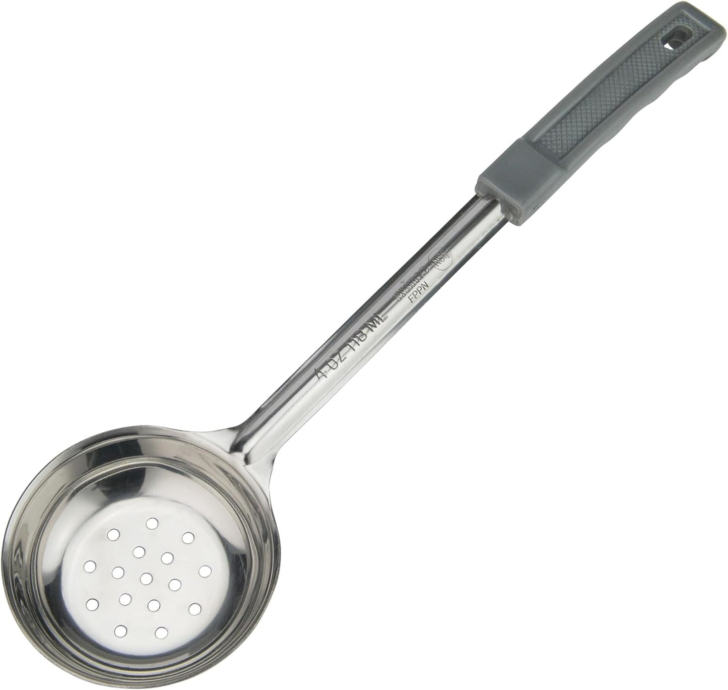 Winco Solid Food Portioner, 1-Ounce, Medium, Stainless Steel, Yellow