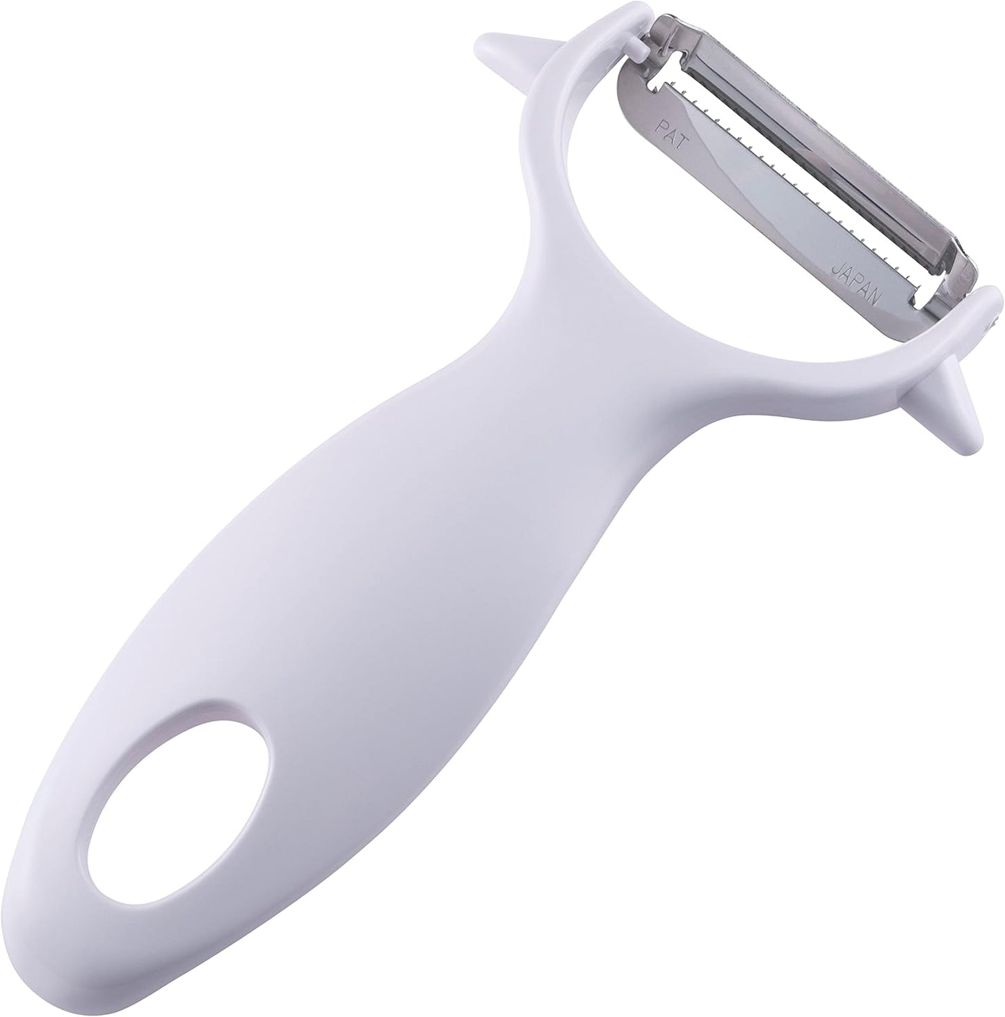 Kai Corporation DH8171 KAI Kimpira Peeler, 0.1 inches (3 mm), Wide, Cut, Vegetables, Julienne Potato, Sprout Remover, Dishwasher Safe, Orange, Made in Japan