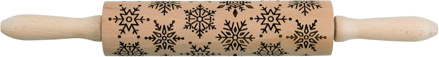 Mrs. Anderson's Baking Children’s Classic Wooden Rolling Pin, German Beechwood With Steel Ball Bearings, 7-Inch x 1.5-Inch, Smooth Effortless Rolling For Dough And Pastry