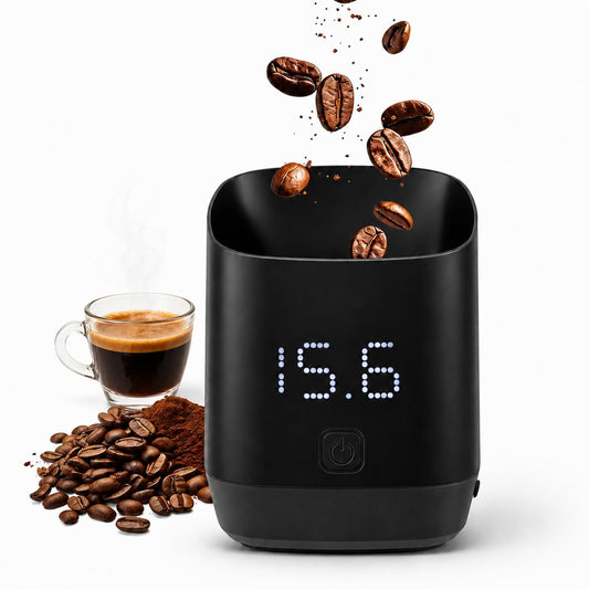 Digital Coffee Scale, Coffee Scale, Espresso Scale, Digital Coffee Bean Dosing Cup, 0.1g High Precision Mini Coffee Scale for Pour Over, Espresso, and French Press, with LED Display, Tare Function