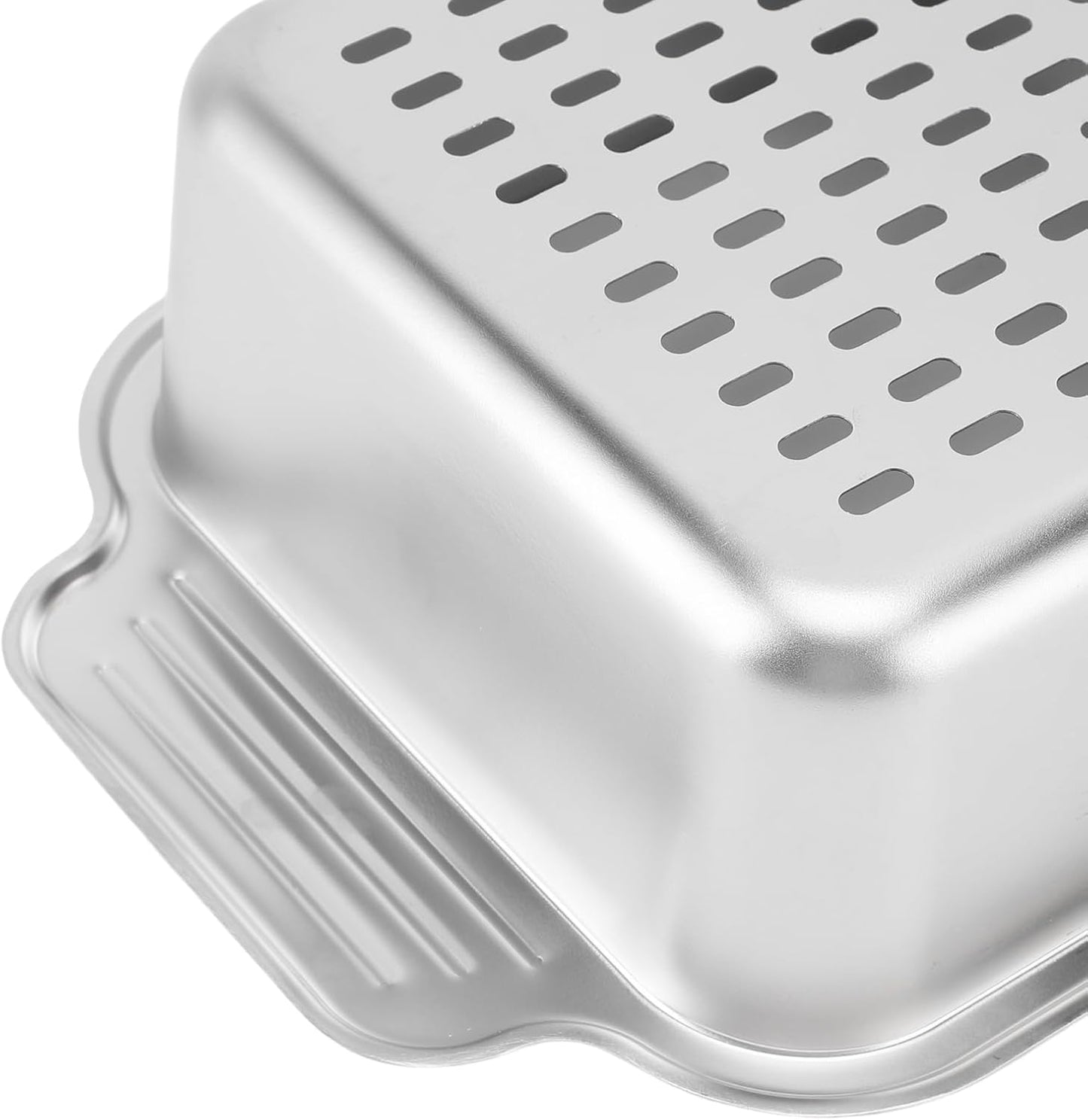 AYNEFY Extendable Over The Sink Basket Expandable Stainless Steel Colander 304 Food Grade Strainer for Washing Vegetables Fruits Pasta Dishes with Rubber Grip Handles (S)