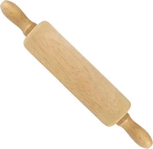 R&M International Small 6" Wood Rolling Pin, 1.75" Diameter,Brown