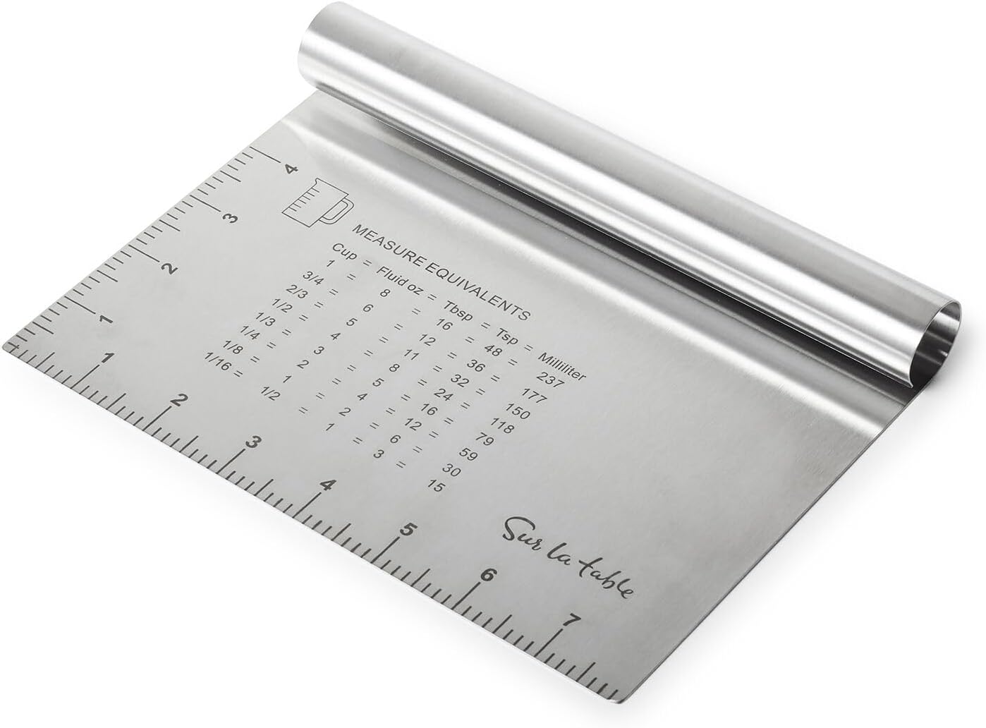 Sur La Table Stainless Steel XL Bench Scraper