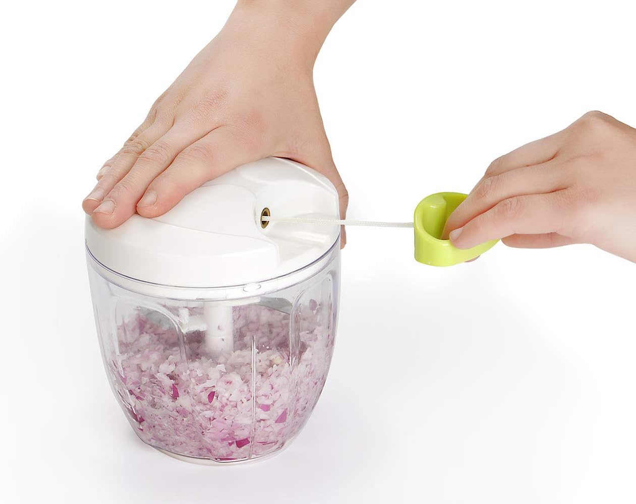 Vinipiak Manual Food Chopper for Vegetable Fruits Nuts Onions Chopper Hand Pull Mincer Blender Mixer Food Processor