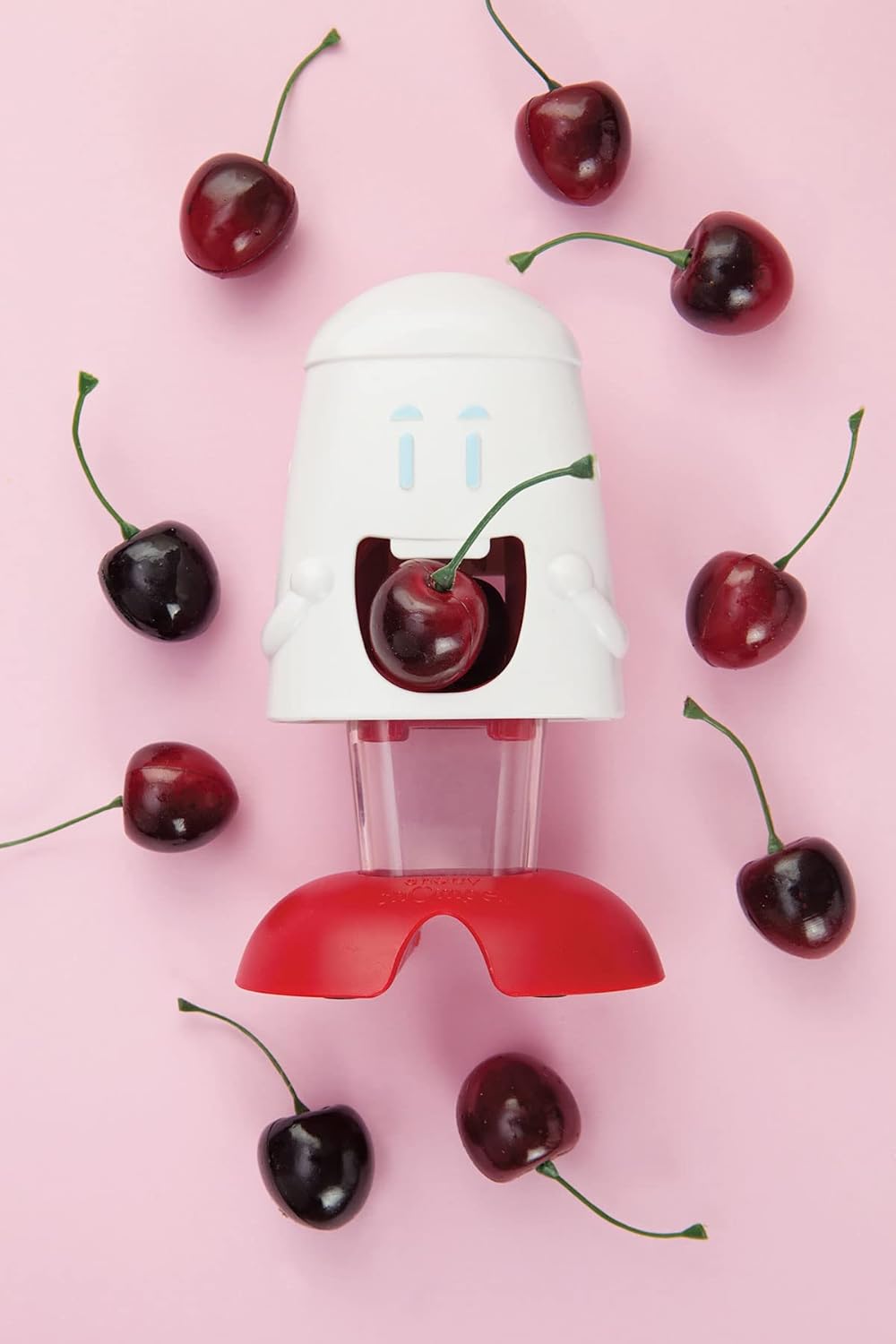 Talisman Designs Cherry Pitter | Family Friendly Kitchen Tools | Fun & Functional Cherry Chomper | Olive & Cherry Seed Picker for Kids | Gift Item