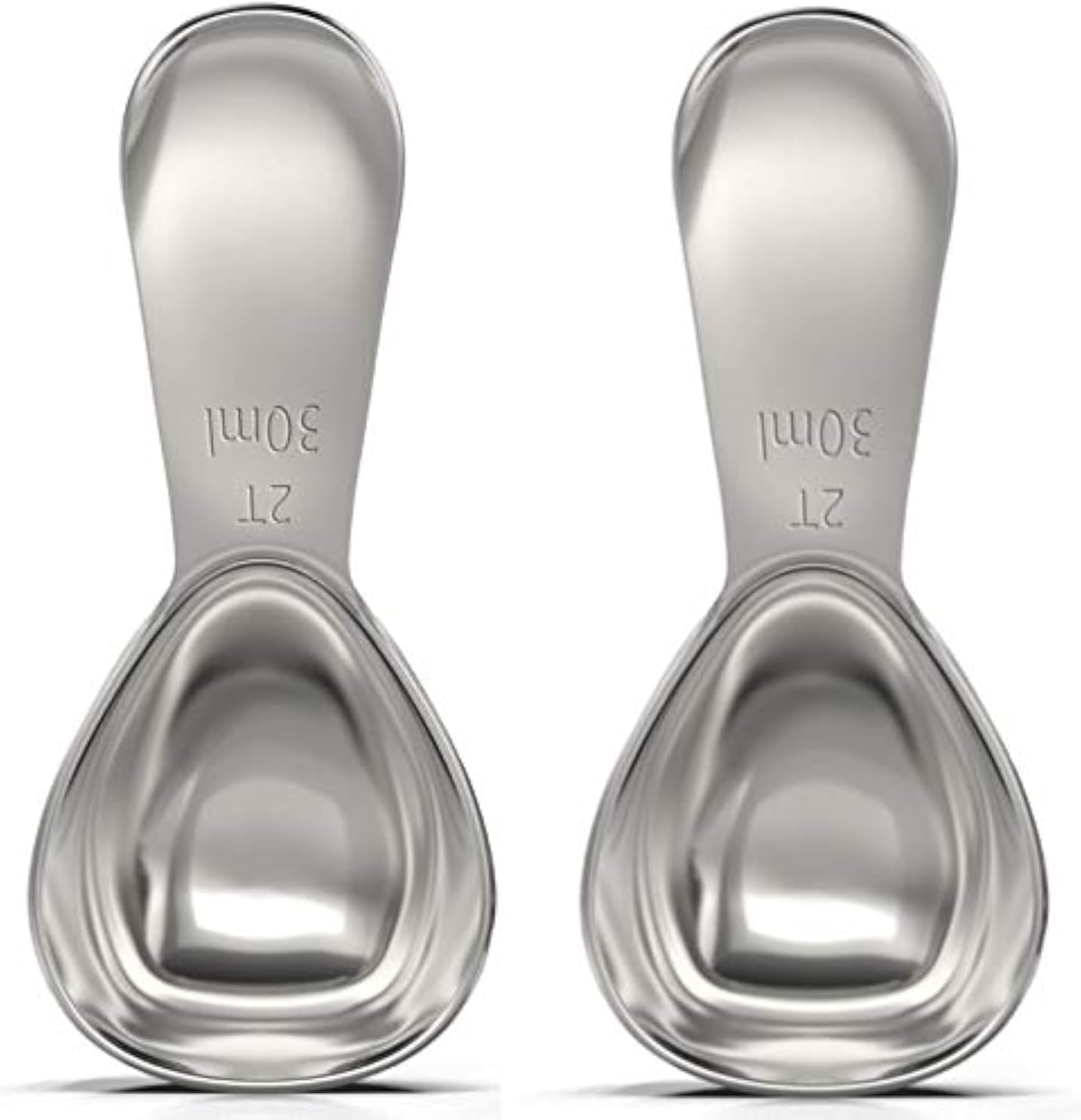BALCI - Stainless Steel Coffee Scoop (2 Tablespoon Scoop) Exact Measuring Spoon for Coffee, Tea, Sugar, Flour and More! …