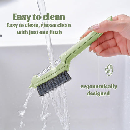 Vegetable Brush Scrubber for Food,2-in-1 Veggie Wash Brush with Peeler and Detachable Design