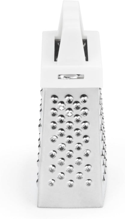 Fox Run Stainless Steel Mini Grater, 1 x 1.5 x 3 inches, Metallic