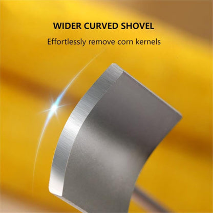 2024 New Magic Corn Peelers, Long Handle Stainless Steel Corn Stripping Tool, Corn Stripper Corn Cob Stripper Tool, 304 Stainless Steel Corn Thresher with Ergonomic Handle, Kitchen Gadget
