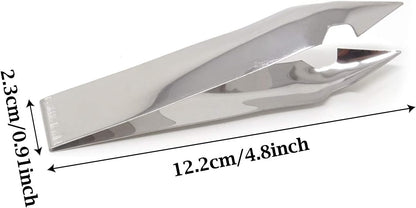 Honbay 2PCS Stainless Steel Pineapple Eye Remover Pineapple Seed Clip for Kitchen