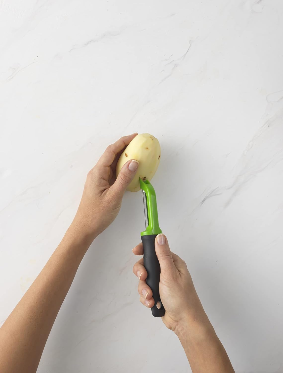 Goodcook Straight Blade Y-Shaped Peeler, Black