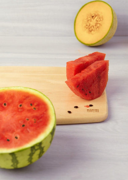 Kuhn Rikon Original Melon Knife Color, Red/Green