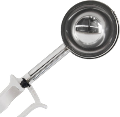 Zeroll Universal Extended Length EZ Disher Food Portion Control Scoop Designed for Right or Left Hand Use Dishwasher Safe, 1 3/4-Inch, Black