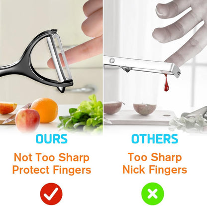 Vegetable peelers for Kitchen, Y shaped peeler for Vegetables, Fruits, Potatoes with Ergonomic Grip, 1 Pack