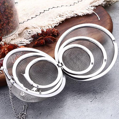 Stainless Steel Mesh Tea Ball, Extra Fine Mesh Tea Infuser for Loose Leaf Tea, Tea Strainers Tea Infuser Strainer Filters for Tea 3piece set