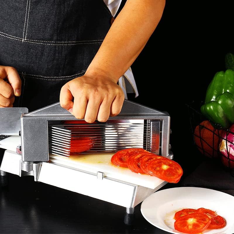 Tomato Slicer Blade Replacement - 3/16" Stainless Steel Blade Assembly Suitable For Commercial Vegetable Slicer and Manual Fruit Slicer