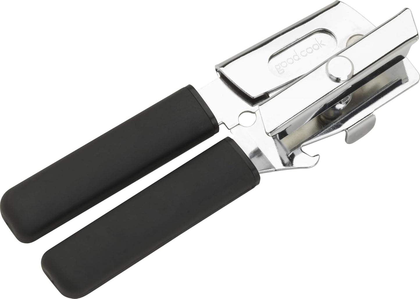 GoodCook Everyday Classic Can Opener – High Carbon Stainless Steel Heavy Duty Can Opener with Soft Grip Handles, Easy to Use Kitchen Tool, Universal for Any Sized Can