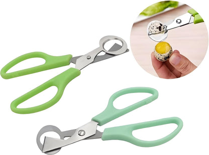 Stainless Steel Quail Egg Scissors,Egg Slicer Pigeon Clipper Shell Separato, Quail Egg Peeler Egg Cracker Pigeon Bird Quail,Quail Egg Scissors