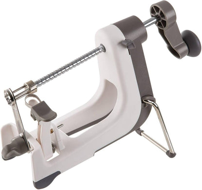 PL8 Professional Apple Machine - Ergonomic Apple Peeler with Tilted Base, Silicone Non-skid Feet for Stability, and Foldable Stainless Steel Stand for Easy Storage
