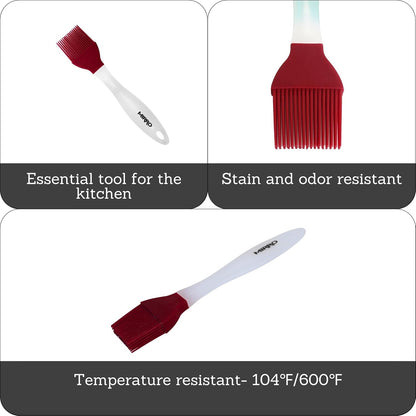 MIRRO Silicone Basting Brush, Red
